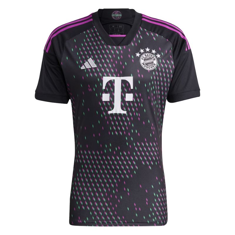 Serge Gnabry Bayern Munich 2023/24 Away Player Jersey - Black - Jersey Teams World