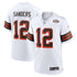 Shedeur Sanders Cleveland Browns Nike 2025 NFL Draft 2nd Alternate Game Jersey - White - Jersey Teams World
