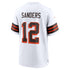 Shedeur Sanders Cleveland Browns Nike 2025 NFL Draft 2nd Alternate Game Jersey - White - Jersey Teams World