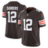 Cleveland Browns Shedeur Sanders Nike Limited Vapor F.U.S.E. Jersey – Brown - Jersey Teams World