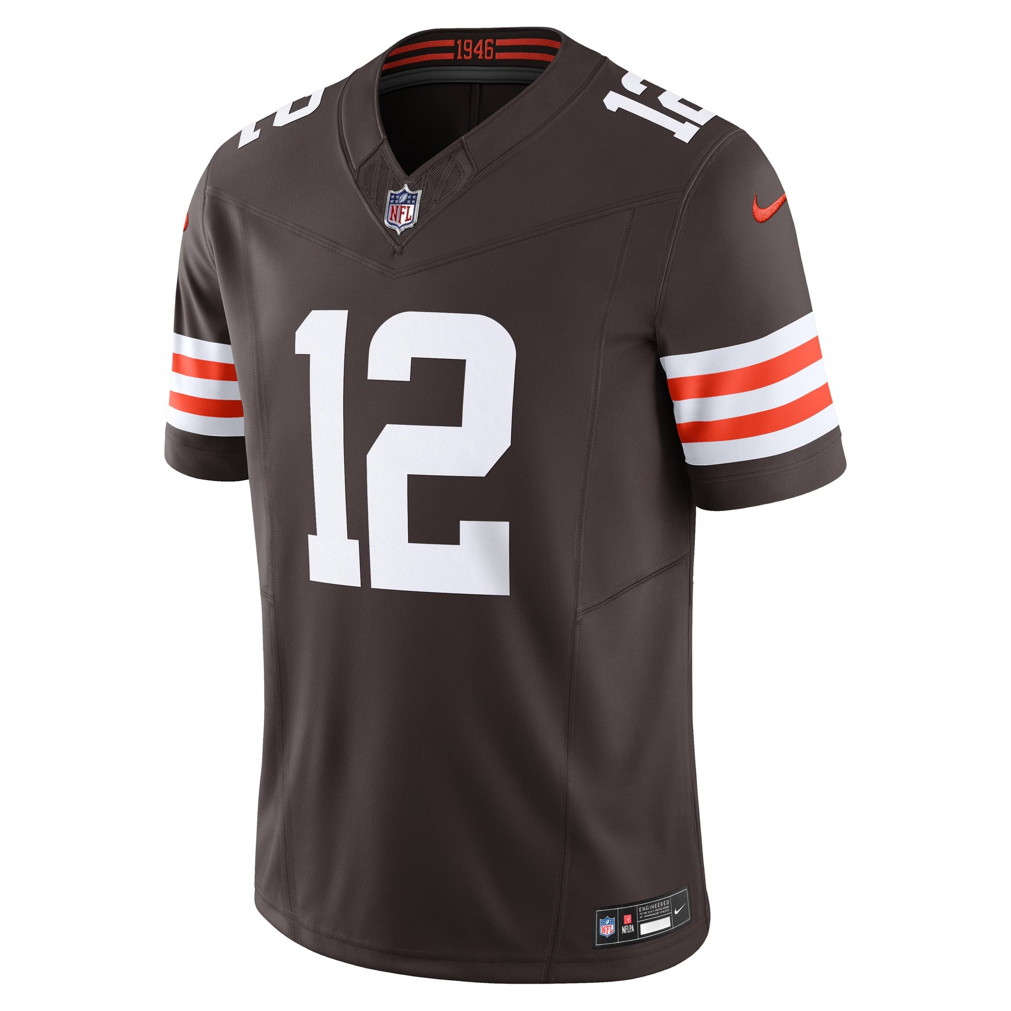 Cleveland Browns Shedeur Sanders Nike Limited Vapor F.U.S.E. Jersey – Brown - Jersey Teams World