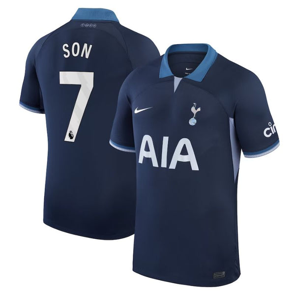Son Heung-Min Tottenham Hotspur Shirt 2023/24 Away Player Jersey - Navy
