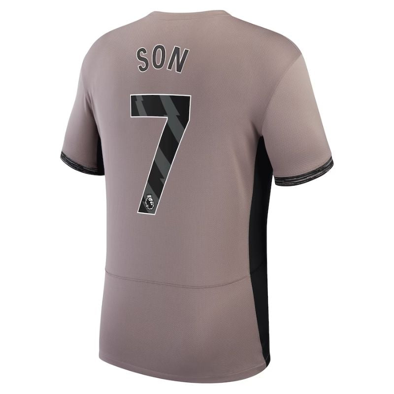 Son Heung-Min Tottenham Hotspur Shirt 2023/24 Third Player Jersey – Tan