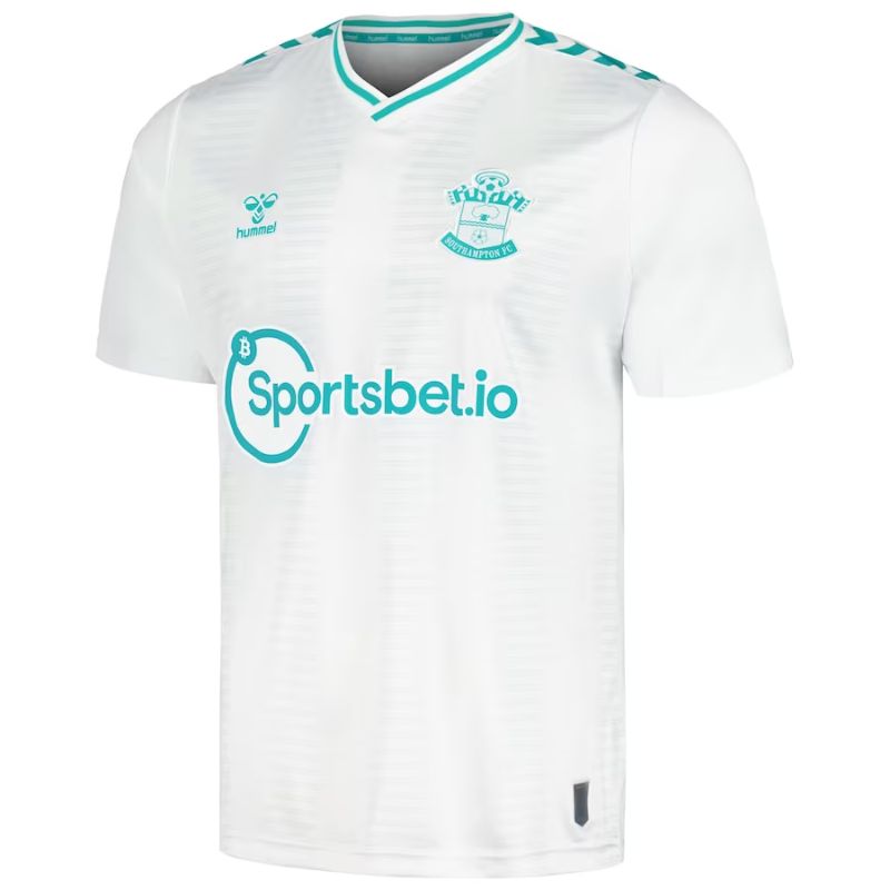 Southampton 2023/24 Away Custom Jersey - White - Jersey Teams World