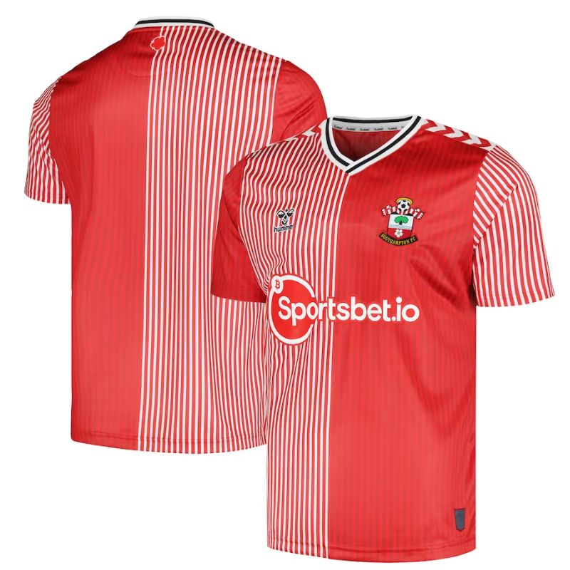 Southampton Shirt 2023/24 Home Custom Jersey - Red - Jersey Teams World