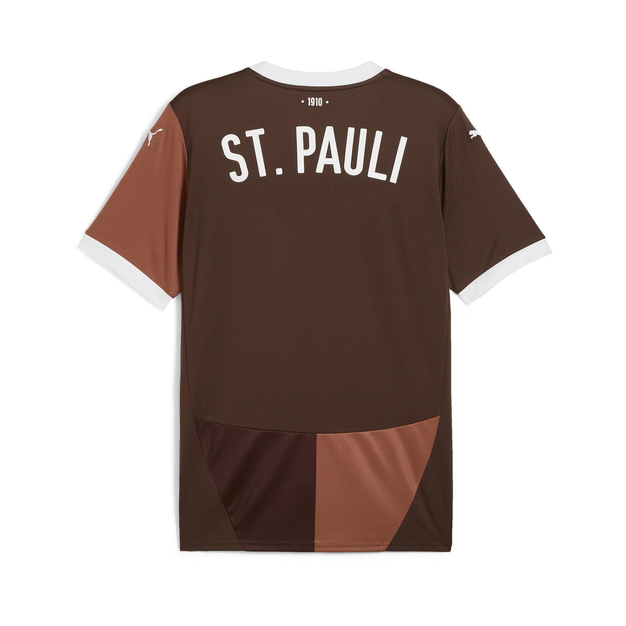 St. Pauli Puma 2024/25 Home Custom Jersey - Brown - Jersey Teams World
