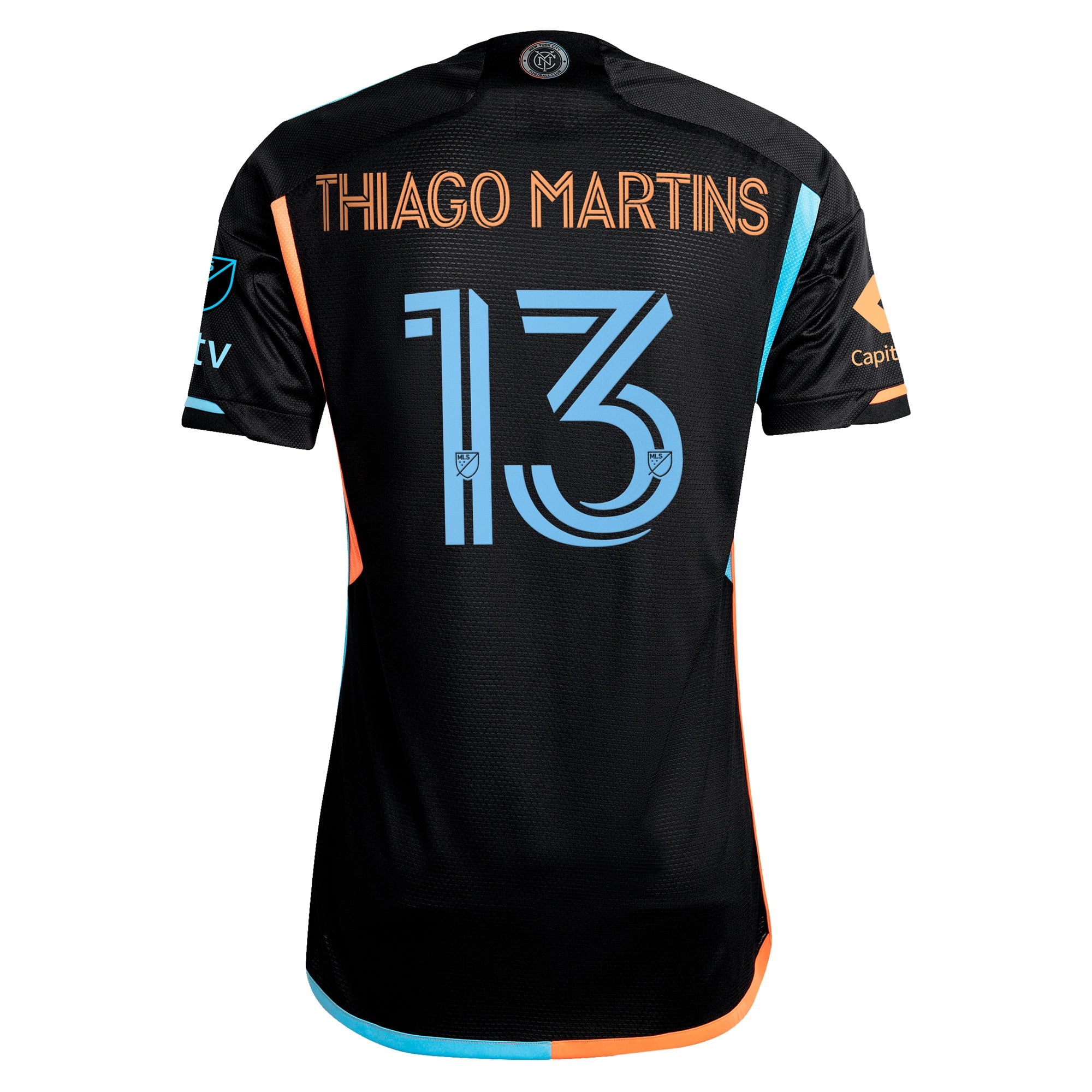 Santiago Rodríguez New York City FC adidas 2024 24/7 Kit Player Jersey – Black - Jersey Teams World