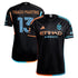 Santiago Rodríguez New York City FC adidas 2024 24/7 Kit Player Jersey – Black - Jersey Teams World