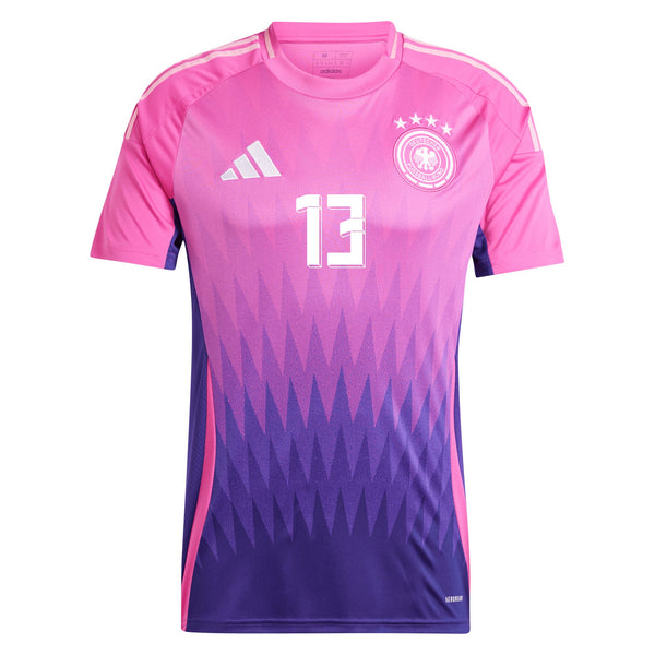 Thomas Muller Germany National Team adidas 2024 Away Jersey - Pink