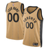 Toronto Raptors Unisex 2023/24 Custom Swingman Jersey - Gold - City Edition