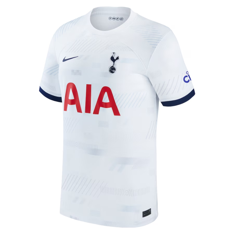 Tottenham Hotspur Home Shirt 2023/24 Custom Jersey - White - Jersey Teams World