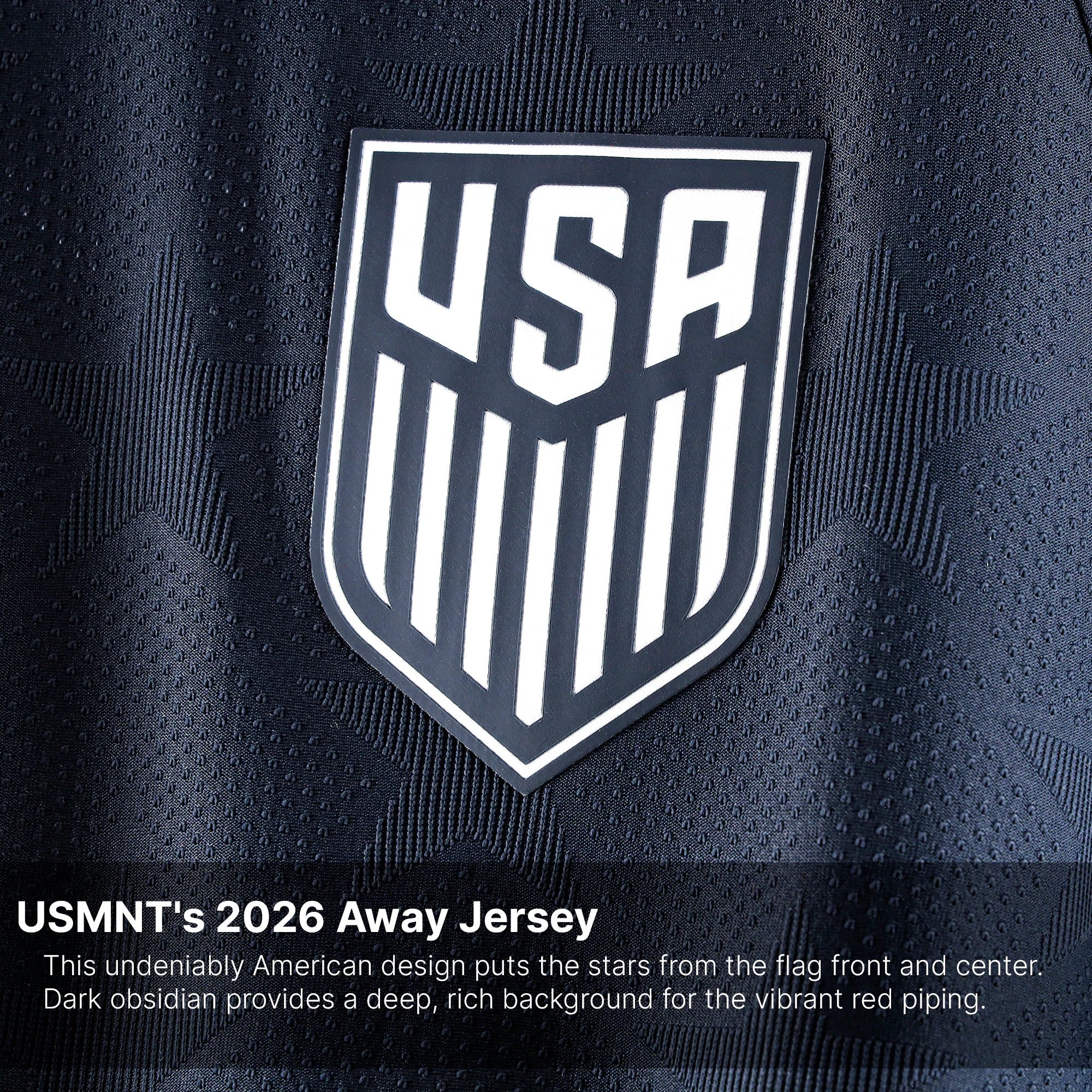 Tyler Adams USMNT 2026 Away Match Jersey Blue | Nike USA Soccer Jersey - Jersey Teams World