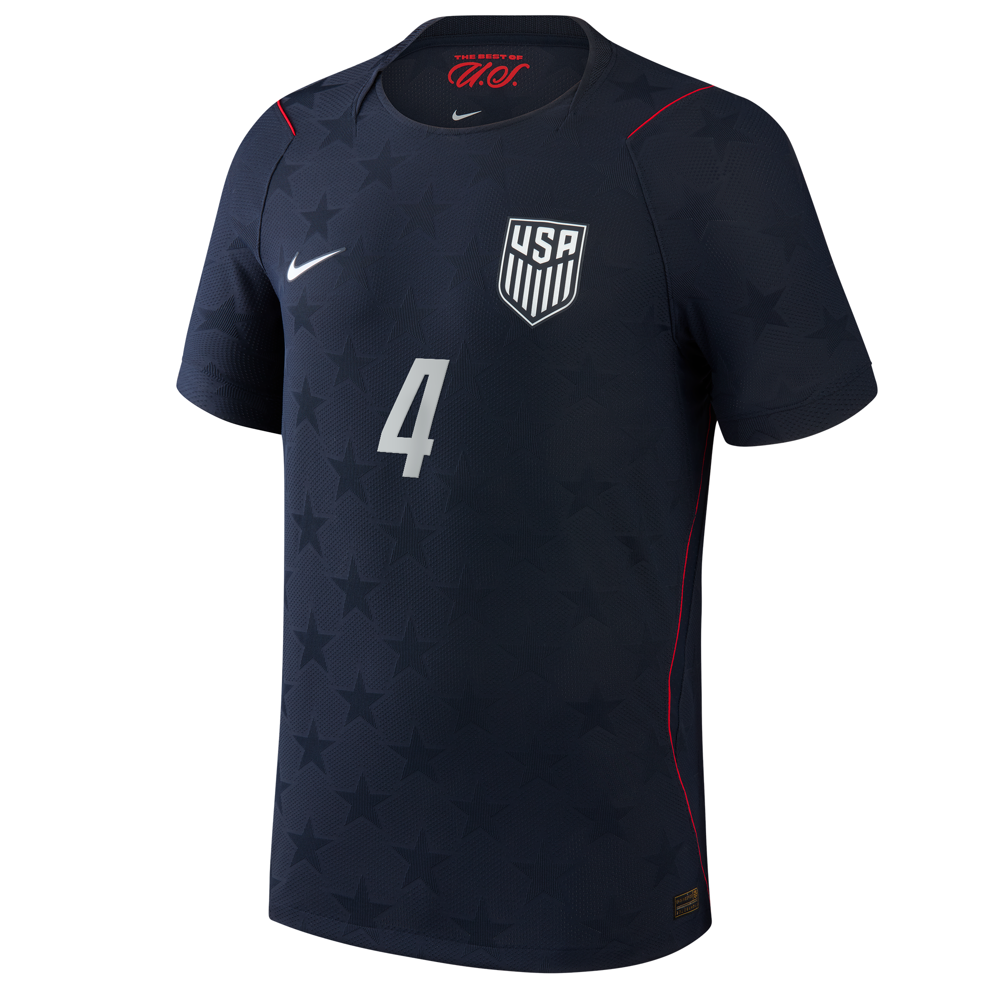 Tyler Adams USMNT 2026 Away Match Jersey Blue | Nike USA Soccer Jersey - Jersey Teams World