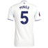 Tyrone Mings Aston Villa adidas 2025/26 Third Player Jersey - White