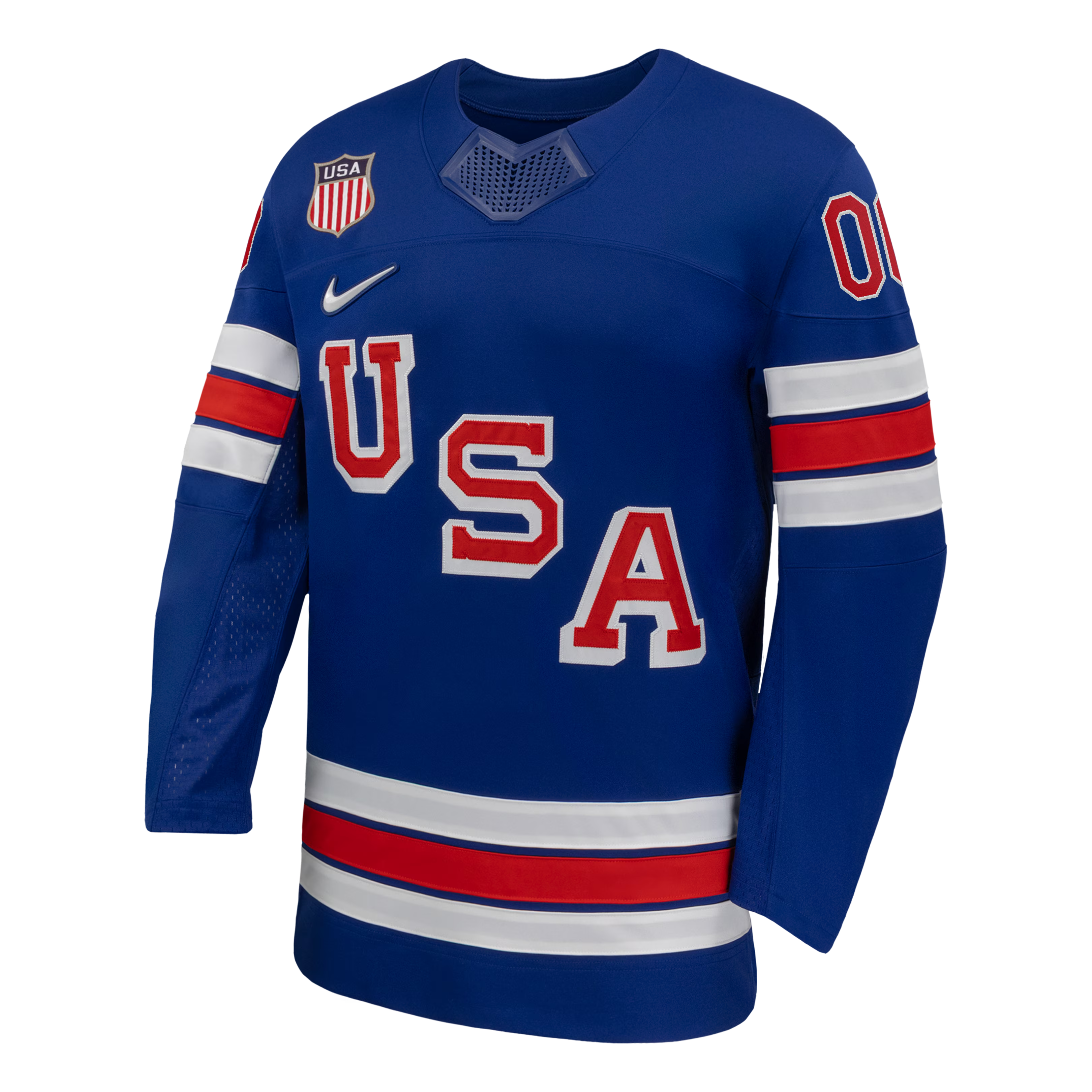 USA Hockey Nike Royal 2026 Home Custom Jersey