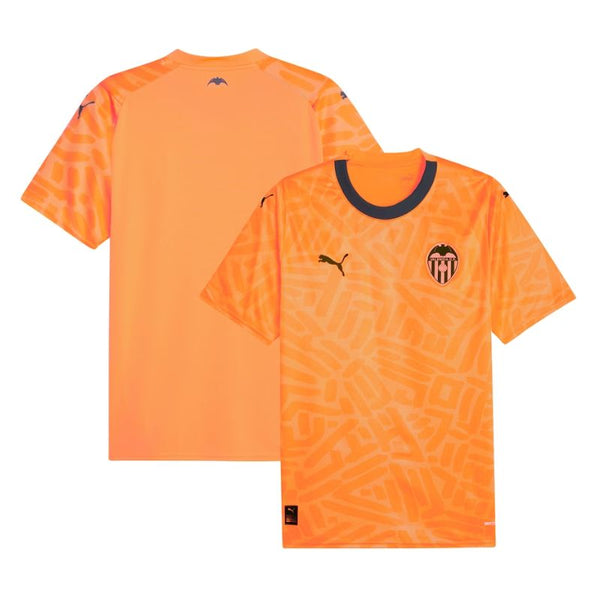 Valencia Third Shirt 2023-24 Custom Jersey - Orange