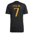 Vini Jr. Real Madrid Adidas 2023/24 Third Player Jersey - Black