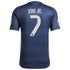 Vini Jr. Real Madrid adidas 2025/26 Away Player Jersey - Blue