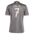 Vini Jr. Real Madrid adidas 2024/25 Third Player Jersey - Charcoal - Jersey Teams World