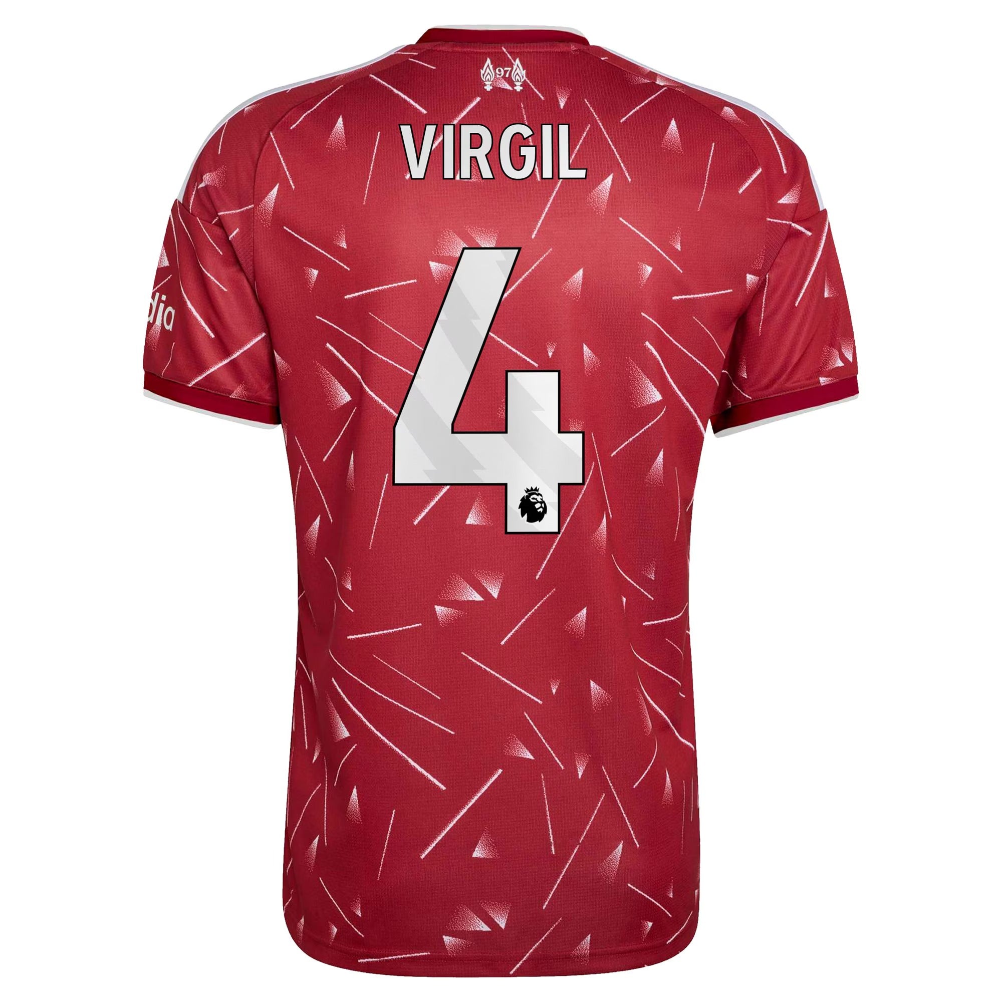 Virgil van Dijk Liverpool adidas 2026/27 Home Replica Jersey - Red