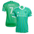 Cristian Roldan Seattle Sounders FC adidas 2024 The Anniversary Kit Authentic Player Jersey – Green