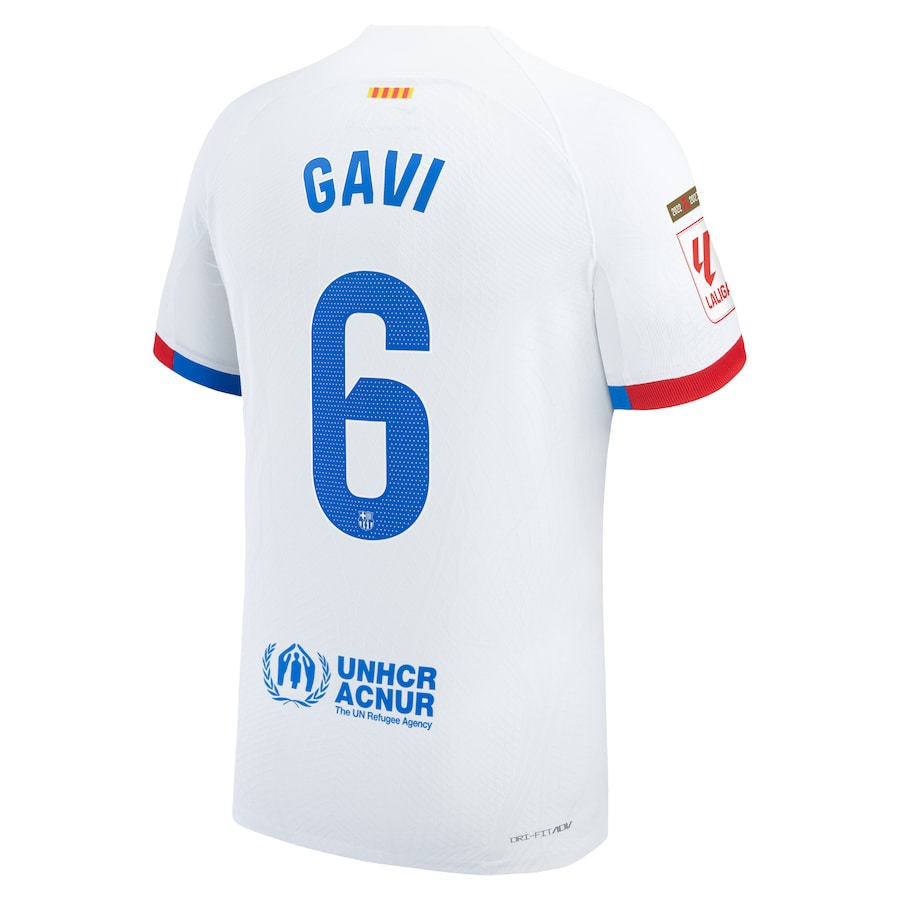 Gavi Barcelona Nike 2023/24 Third Authentic Jersey - Aqua