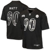 T.J. Watt Pittsburgh Steelers Nike Youth 2026 Salute to Service Game Jersey - Black