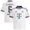 Joshua Kimmich Bayern Munich adidas Youth 2026/27 Away Replica Jersey - White