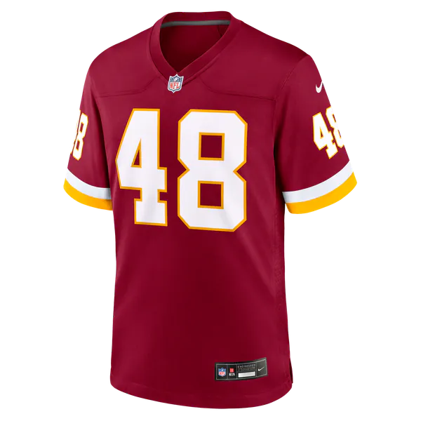 Joshua Josephs Washington Commanders Nike Game Player Jersey - Burgundy