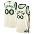 Boston Celtics Nike Unisex 2023/24 Custom Swingman Jersey - White - City Edition - Jersey Teams World