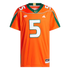Andre Johnson Miami Hurricanes adidas Home It's Back Premier Jersey - Orange