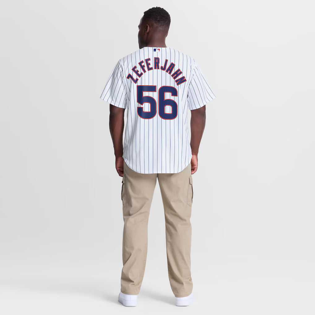 Ryan Zeferjahn Chicago Cubs Nike Home Replica Jersey - White