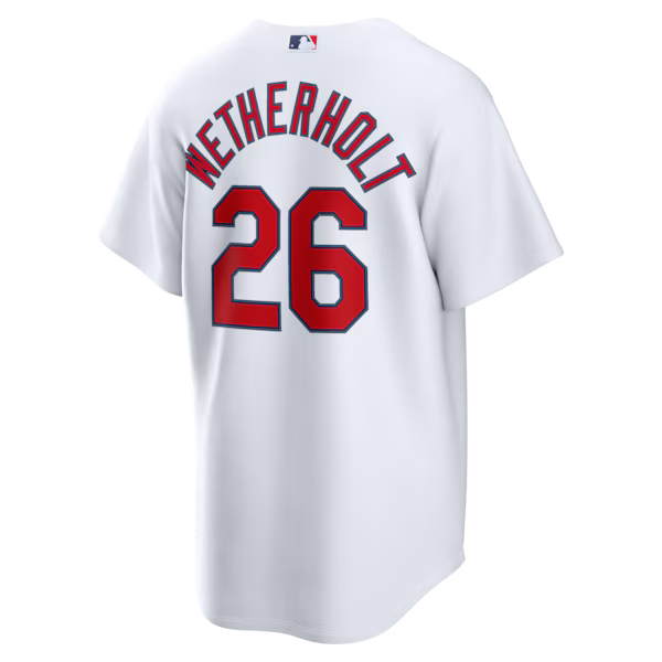 JJ Wetherholt St. Louis Cardinals Nike Home Replica Jersey - White