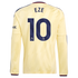 Eberechi Eze Arsenal adidas 2026/27 Third Replica Long Sleeve Jersey - Yellow