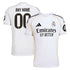 Adidas Real Madrid 2025/26 Home Replica Custom Jersey White