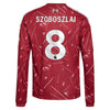 Adidas Liverpool 2026/27 Home Replica Custom Long Sleeve Jersey Red