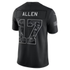 Josh Allen Buffalo Bills Nike 2026 Salute to Service Stitched Limited Jersey - Black