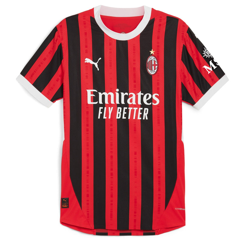 AC Milan PUMA Home Shirt 2024-25 Custom Jersey - Red