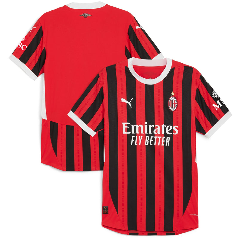 AC Milan PUMA Home Shirt 2024-25 Custom Jersey - Red