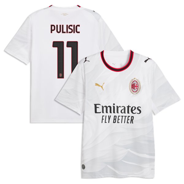 Christian Pulisic AC Milan Puma 2026/27 Away Replica Jersey - White