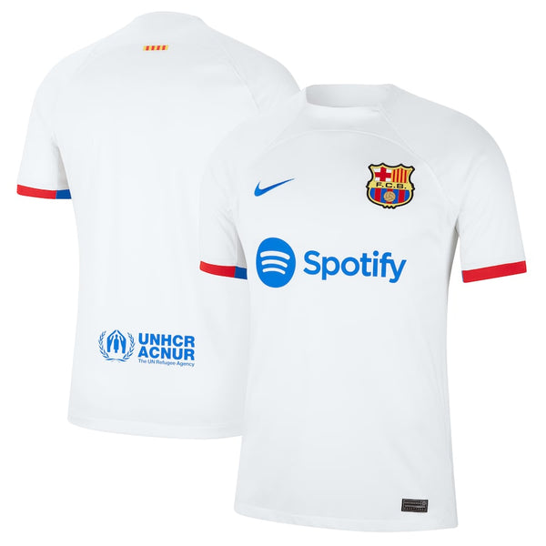 Barcelona Nike 2023/24 Away Jersey - White