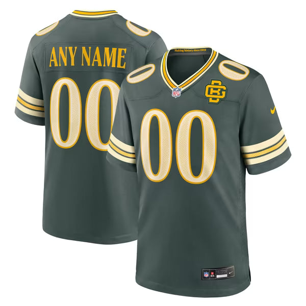 Green Bay Packers Nike 2026 Rivalries Collection Game Custom Jersey - Green