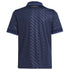 Back view of adidas Juventus 2025 Third Jersey in navy with subtle patterned design and gold Juventus logo