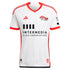 adidas San Jose Earthquakes custom jersey white with red trim and sponsor logos