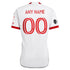 adidas Toronto FC 2025 kit white jersey with red accents and customizable name and number on back