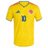 adidas Colombia National Team 2026 Home Player Edition Jersey – James Rodriguez #10 – Yellow