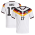 2026 Gadidas Germany National Team 2026 Home Player Edition Jersey – Florian Wirtz #17 – White/Black/Goldermany Home Player Jersey #17 - White (Florian Wirtz) - Jersey Teams World
