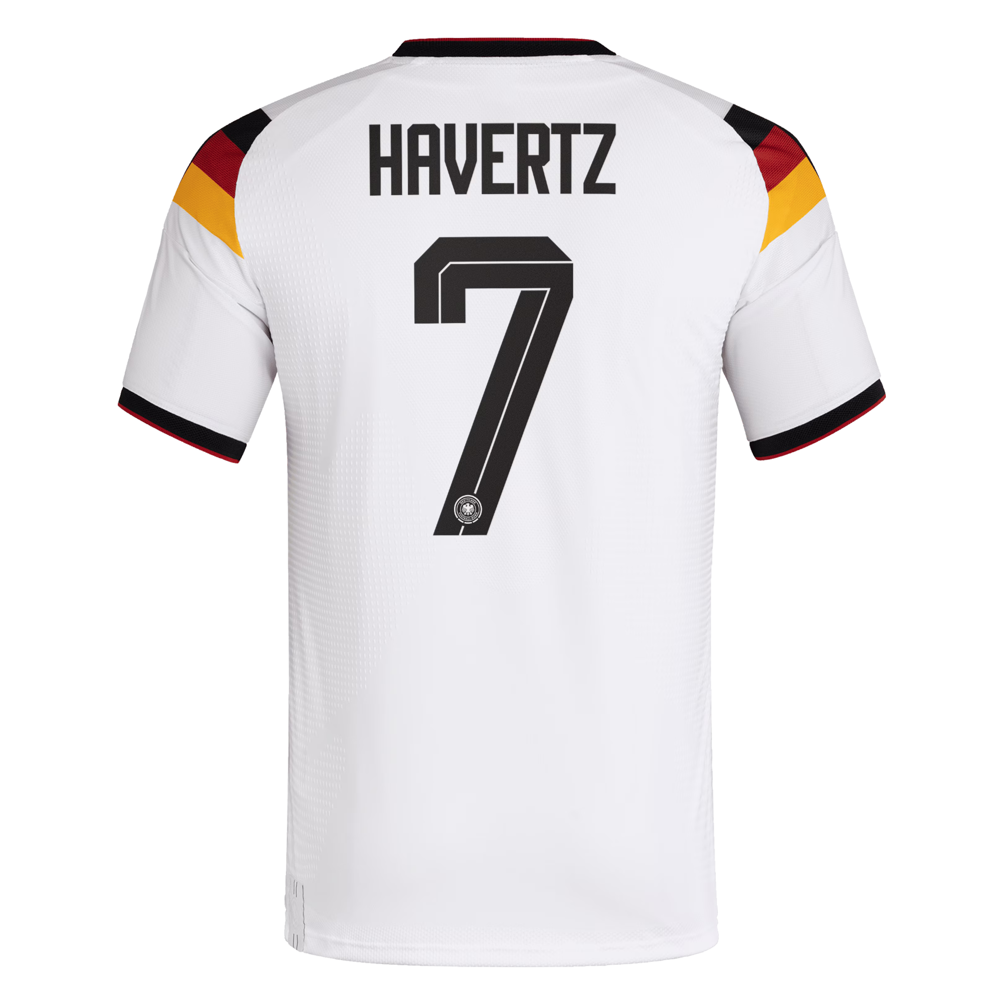 adidas Germany National Team 2026 Home Player Edition Jersey – Kai Havertz #7 – White/Black/Gold