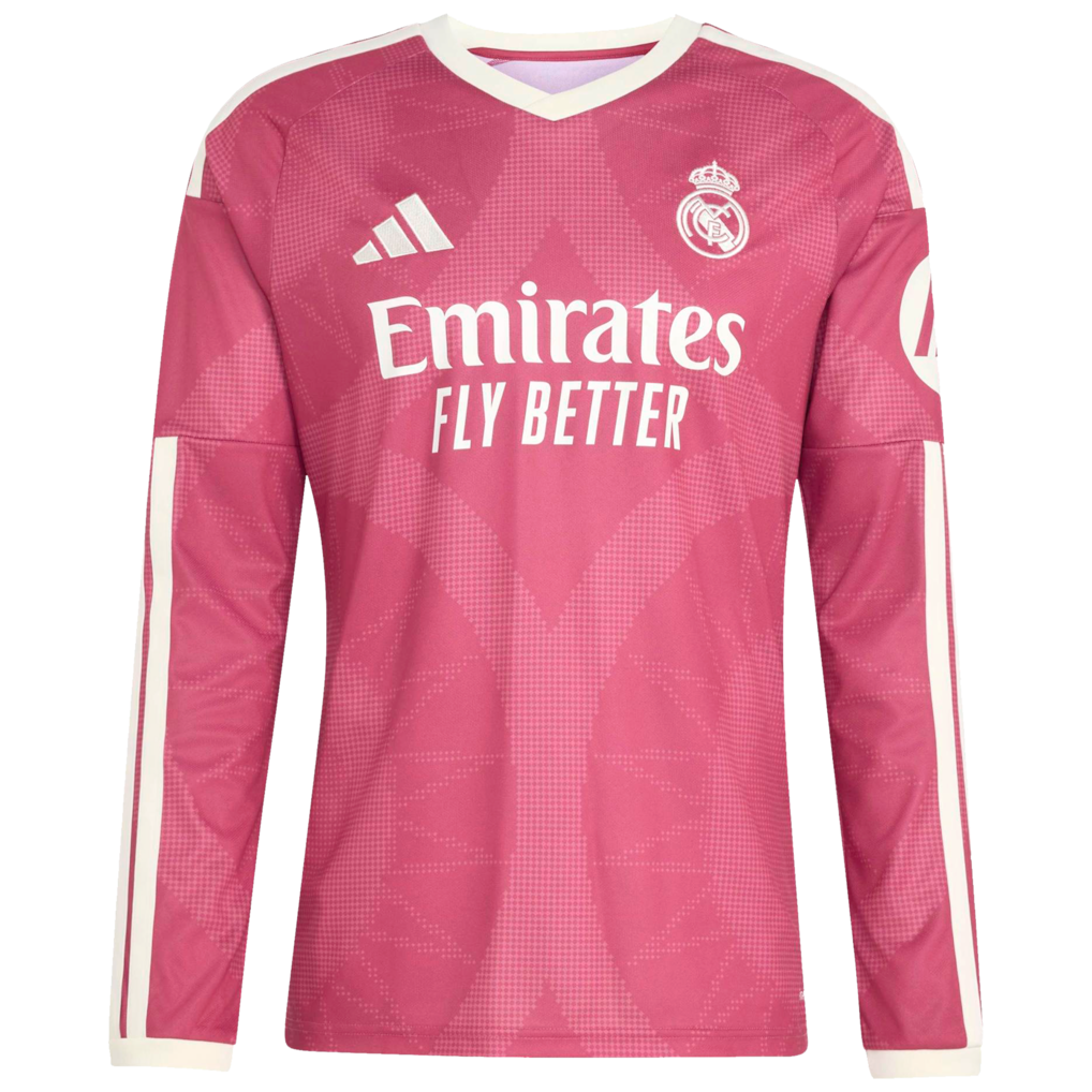 Federico Valverde Real Madrid adidas 2026/27 Third Replica Long Sleeve Jersey - Pink