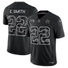 Emmitt Smith Dallas Cowboys Nike 2026 Salute to Service Retired Player Stitched Limited Jersey - Black
